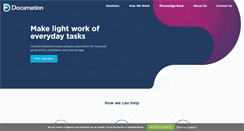 Desktop Screenshot of documation.co.uk